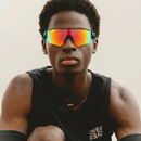 Óculos de Sol Faster Esportivo Laranja | Proteção UV 400