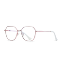 Óculos Glint I Anti Luz Azul Metalizado Branco