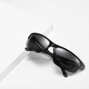 Óculos de Sol Hero Esportivo Preto Brilhante | Proteção UV 400