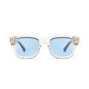 Óculos de Sol Nova Lente Azul Leopardo | Proteção UV 400