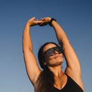 Óculos de Sol Velocity Esportivo Preto | Proteção UV 400