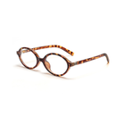 Óculos Astra | Leopardo Anti-Luz Azul Oval