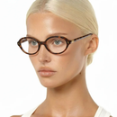 Óculos Astra | Leopardo Anti-Luz Azul Oval