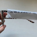 Óculos Vetra Leopardo Branco | Anti-Luz Azul